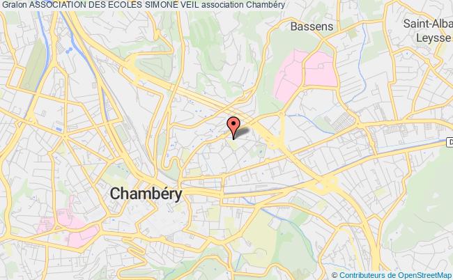 plan association Association Des Ecoles Simone Veil Chambéry