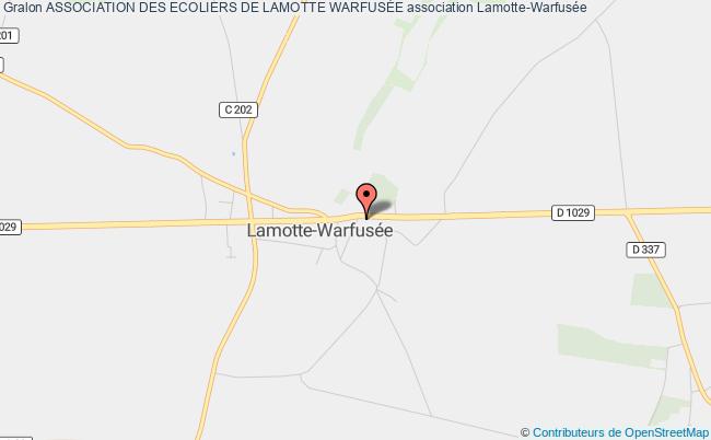 ASSOCIATION DES ECOLIERS DE LAMOTTE WARFUSÉE