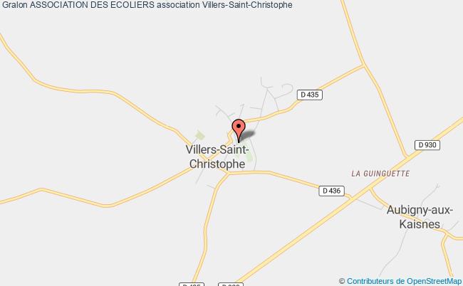 plan association Association Des Ecoliers Villers-Saint-Christophe