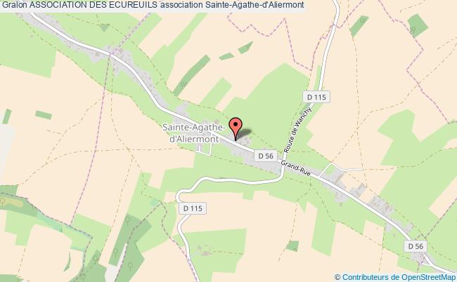 plan association Association Des Ecureuils Sainte-Agathe-d'Aliermont
