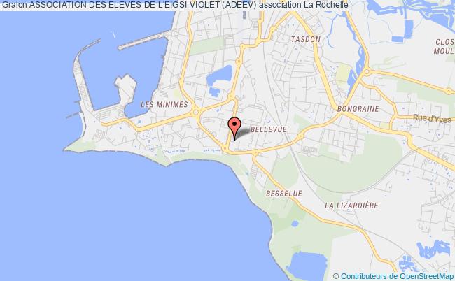 plan association Association Des Eleves De L'eigsi Violet (adeev) La Rochelle