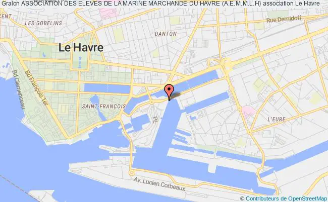 plan association Association Des Eleves De La Marine Marchande Du Havre (a.e.m.m.l.h) Le    Havre