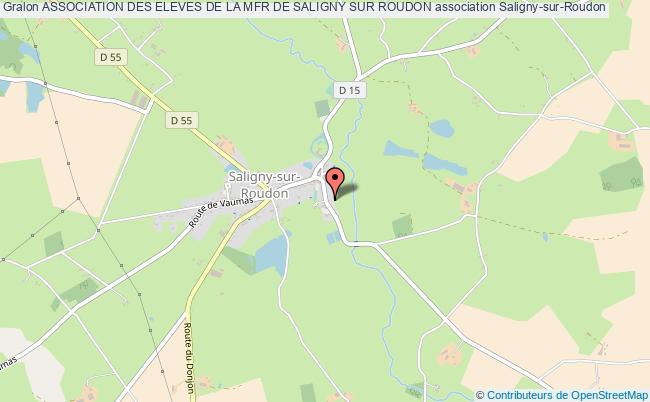 plan association Association Des Eleves De La Mfr De Saligny Sur Roudon Saligny-sur-Roudon