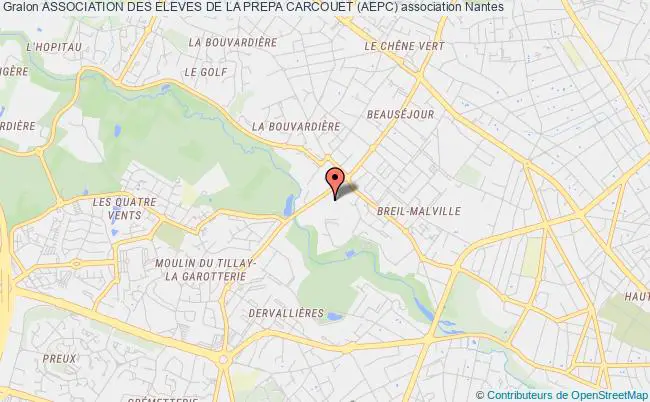 plan association Association Des Eleves De La Prepa Carcouet (aepc) Nantes