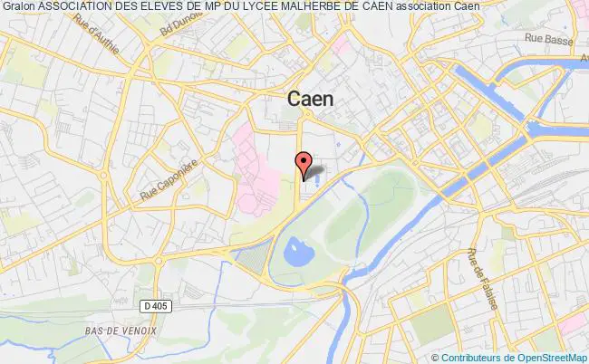 plan association Association Des Eleves De Mp Du Lycee Malherbe De Caen Caen