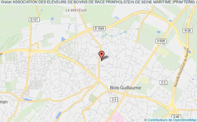 plan association Association Des Eleveurs De Bovins De Race Prim'holstein De Seine Maritime (prim'team) Bois-Guillaume
