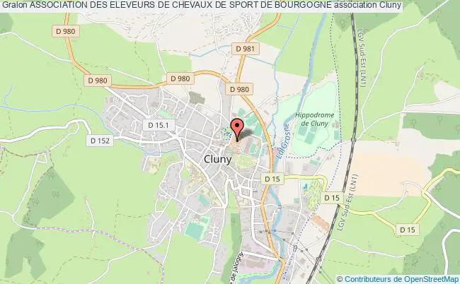 plan association Association Des Eleveurs De Chevaux De Sport De Bourgogne Cluny