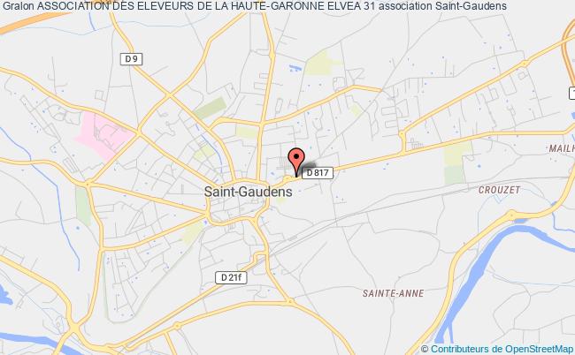plan association Association Des Eleveurs De La Haute-garonne Elvea 31 Saint-Gaudens