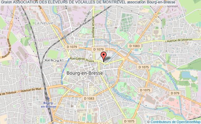 plan association Association Des Eleveurs De Volailles De Montrevel Bourg-en-Bresse