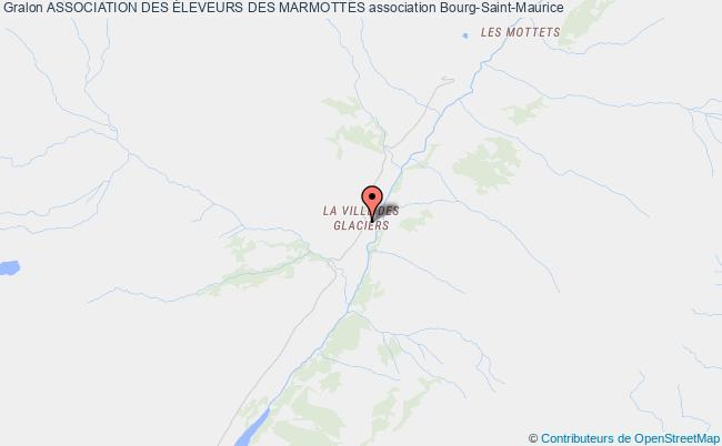 plan association Association Des Éleveurs Des Marmottes Bourg-Saint-Maurice
