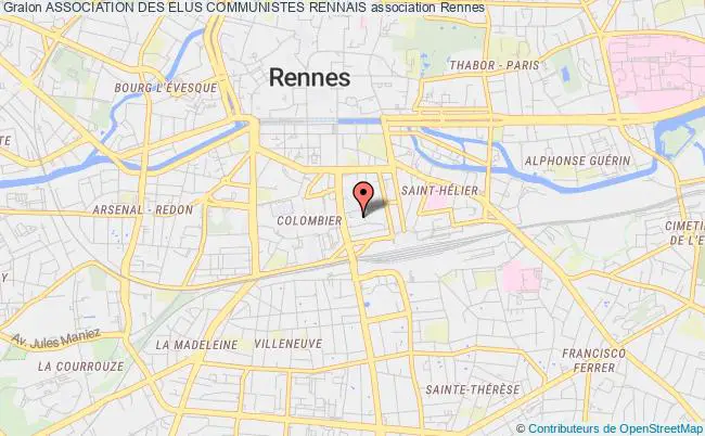 plan association Association Des Elus Communistes Rennais Rennes