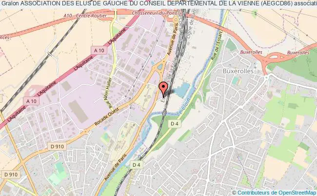 plan association Association Des Elus De Gauche Du Conseil Departemental De La Vienne (aegcd86) 