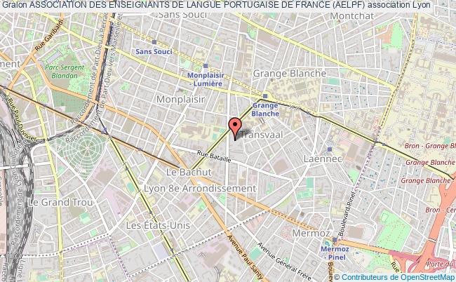 plan association Association Des Enseignants De Langue Portugaise De France (aelpf) Lyon