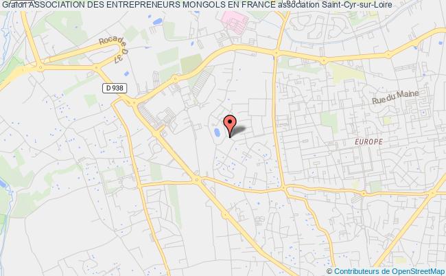 plan association Association Des Entrepreneurs Mongols En France Saint-Cyr-sur-Loire