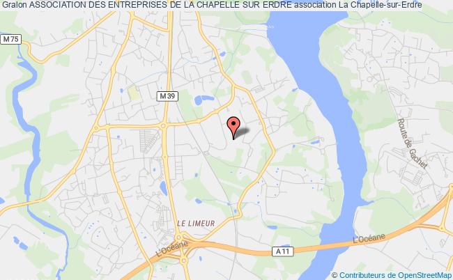 plan association Association Des Entreprises De La Chapelle Sur Erdre La    Chapelle-sur-Erdre