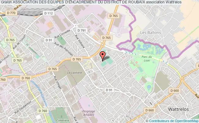 ASSOCIATION DES EQUIPES D'ENCADREMENT DU DISTRICT DE ROUBAIX