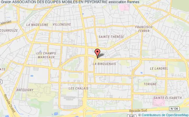 plan association Association Des Equipes Mobiles En Psychiatrie Rennes