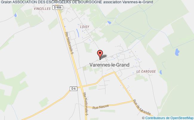plan association Association Des Escargeeks De Bourgogne Varennes-le-Grand