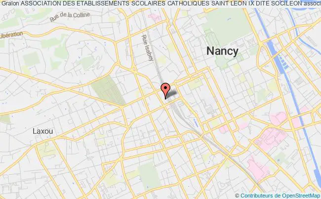 plan association Association Des Etablissements Scolaires Catholiques Saint Leon Ix Dite Socileon Nancy