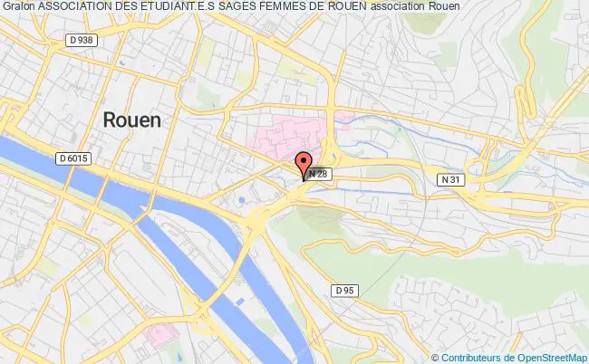 plan association Association Des Etudiant.e.s Sages Femmes De Rouen Rouen