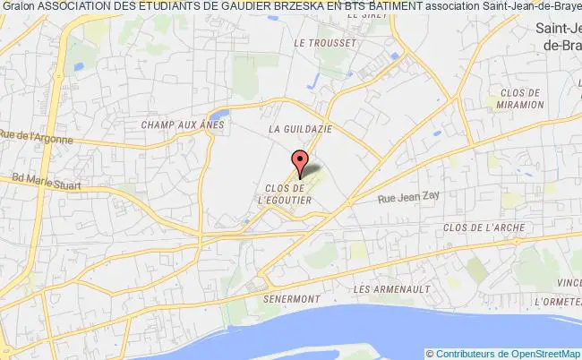 plan association Association Des Etudiants De Gaudier Brzeska En Bts Batiment Saint-Jean-de-Braye