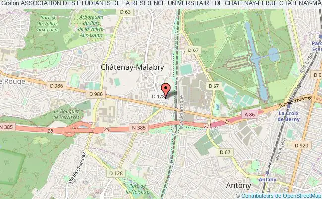 ASSOCIATION DES ETUDIANTS DE LA RESIDENCE UNIVERSITAIRE DE CHATENAY-FERUF CHATENAY-MALABRY