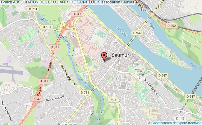 plan association Association Des Etudiants De Saint Louis Saumur