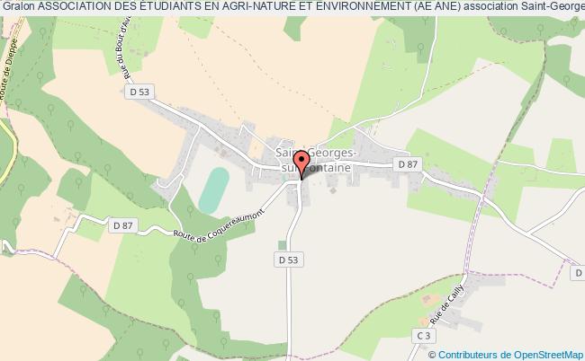 plan association Association Des Étudiants En Agri-nature Et Environnement (ae Ane) Saint-Georges-sur-Fontaine