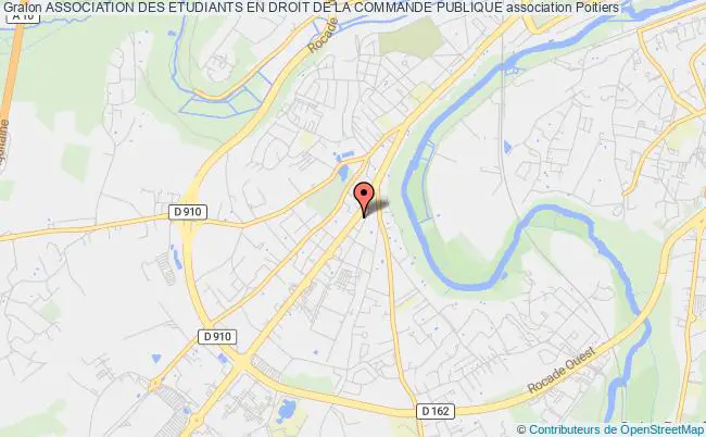 plan association Association Des Etudiants En Droit De La Commande Publique Poitiers