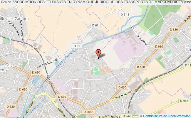 plan association Association Des Etudiants En Dynamique Juridique Des Transports De Marchandises Cambrai