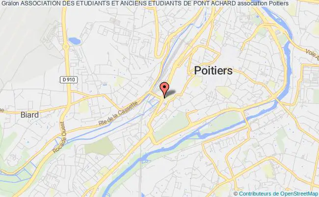 plan association Association Des Etudiants Et Anciens Etudiants De Pont Achard Poitiers