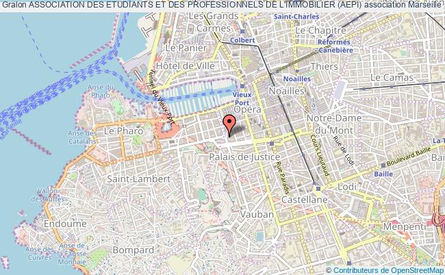 plan association Association Des Etudiants Et Des Professionnels De L'immobilier (aepi) Marseille 7e