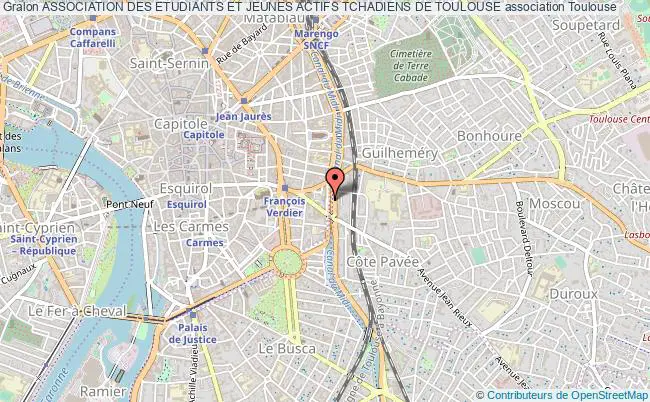 plan association Association Des Etudiants Et Jeunes Actifs Tchadiens De Toulouse Toulouse