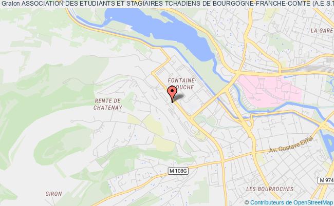 plan association Association Des Etudiants Et Stagiaires Tchadiens De Bourgogne-franche-comte (a.e.s.t - B.f.c) Dijon