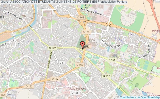 plan association Association Des Etudiants Guineens De Poitiers (egp) Poitiers