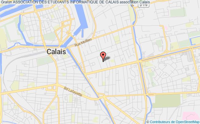 plan association Association Des Etudiants Informatique De Calais Calais
