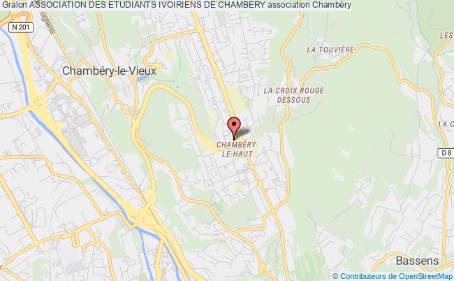 plan association Association Des Etudiants Ivoiriens De Chambery Chambéry