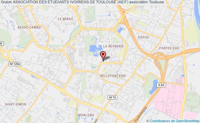 plan association Association Des Étudiants Ivoiriens De Toulouse (aeit) Toulouse