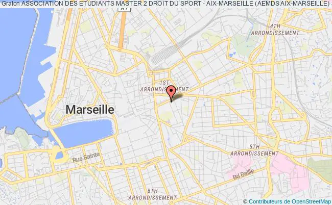plan association Association Des Etudiants Master 2 Droit Du Sport - Aix-marseille (aemds Aix-marseille) Marseille