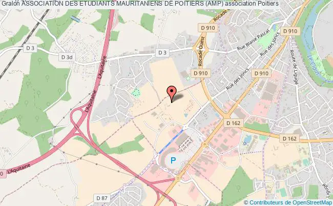 plan association Association Des Etudiants Mauritaniens De Poitiers (amp) Poitiers