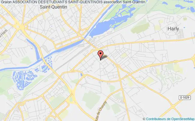 plan association Association Des Etudiants Saint-quentinois Saint-Quentin