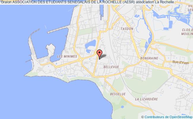plan association Association Des Etudiants Senegalais De La Rochelle (aesr) La    Rochelle