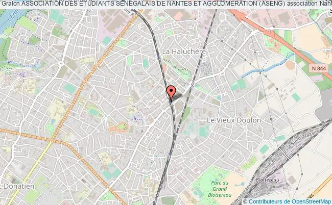 plan association Association Des Etudiants Senegalais De Nantes Et Agglomeration (aseng) Nantes