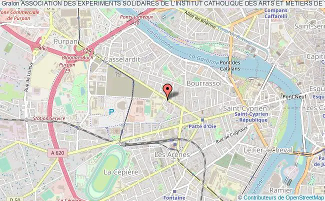 plan association Association Des Experiments Solidaires De L'institut Catholique Des Arts Et Metiers De Toulouse Toulouse