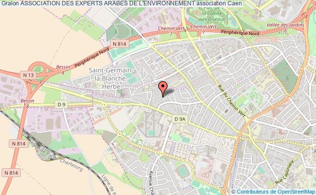 plan association Association Des Experts Arabes De L'environnement Caen