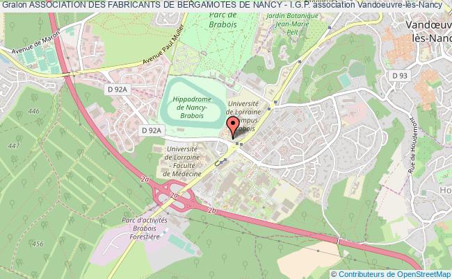 ASSOCIATION DES FABRICANTS DE BERGAMOTES DE NANCY - I.G.P.