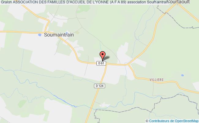 plan association Association Des Familles D'accueil De L'yonne (a F A 89) Soumaintrain