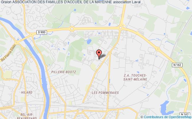 plan association Association Des Familles D'accueil De La Mayenne Laval