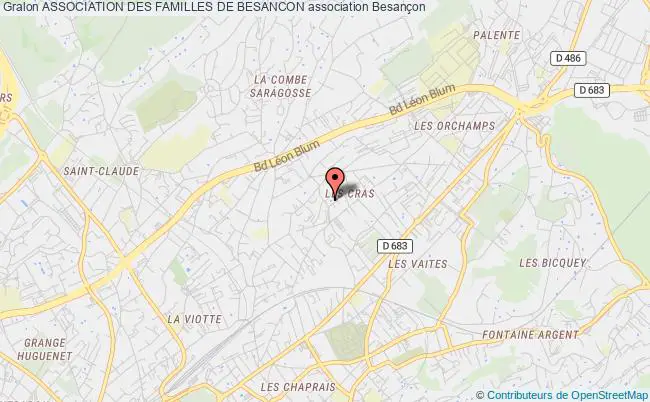 plan association Association Des Familles De Besancon Besançon