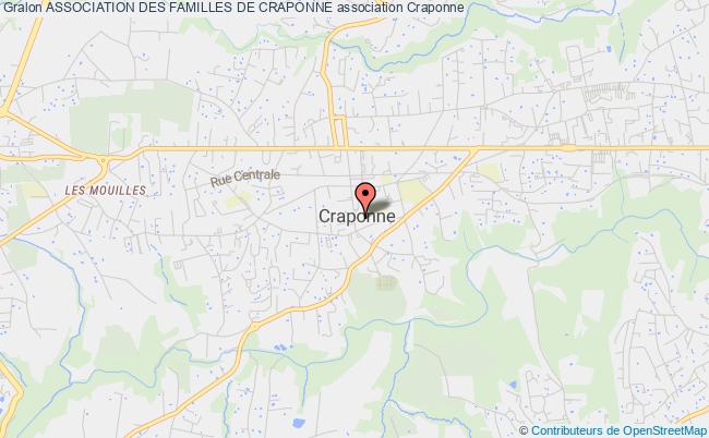 ASSOCIATION DES FAMILLES DE CRAPONNE